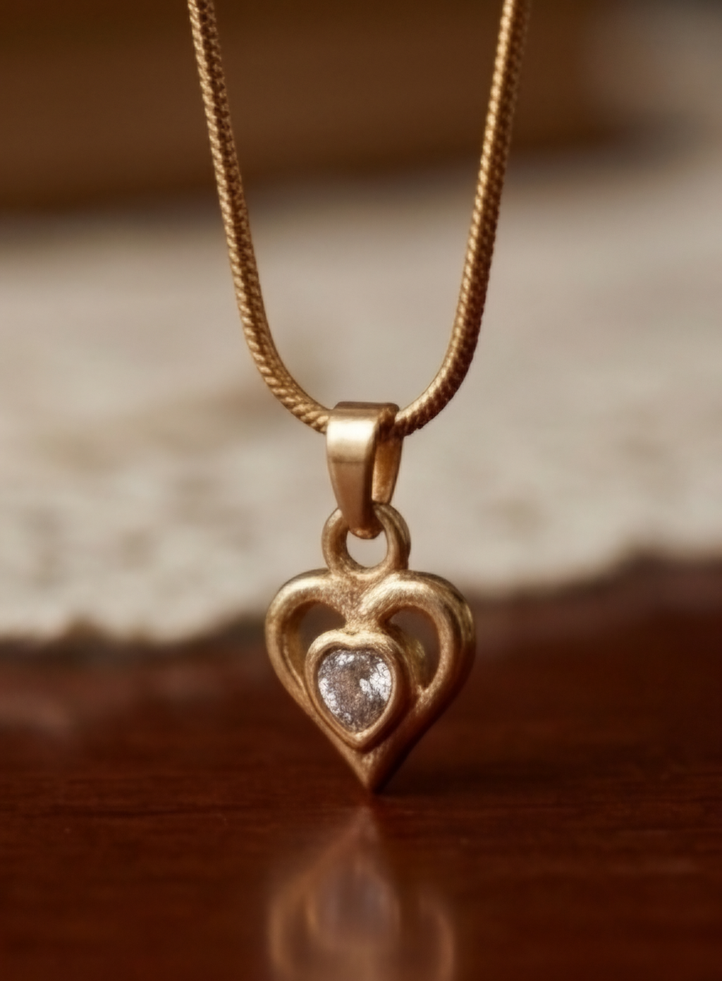 Eternal Devotion Heart Necklace