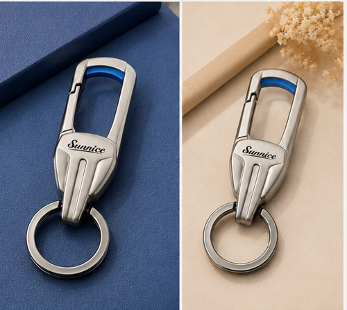 Aero-Stride Tactical Carabiner Keychain