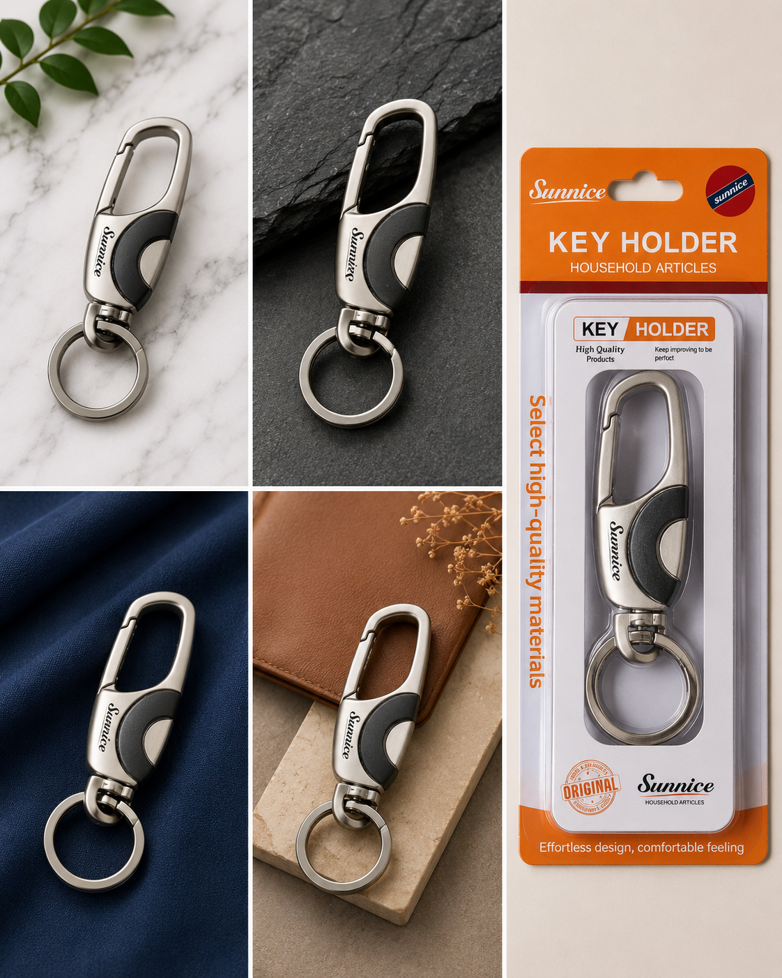 Zen Arc Heavy-Duty Car Key Holder