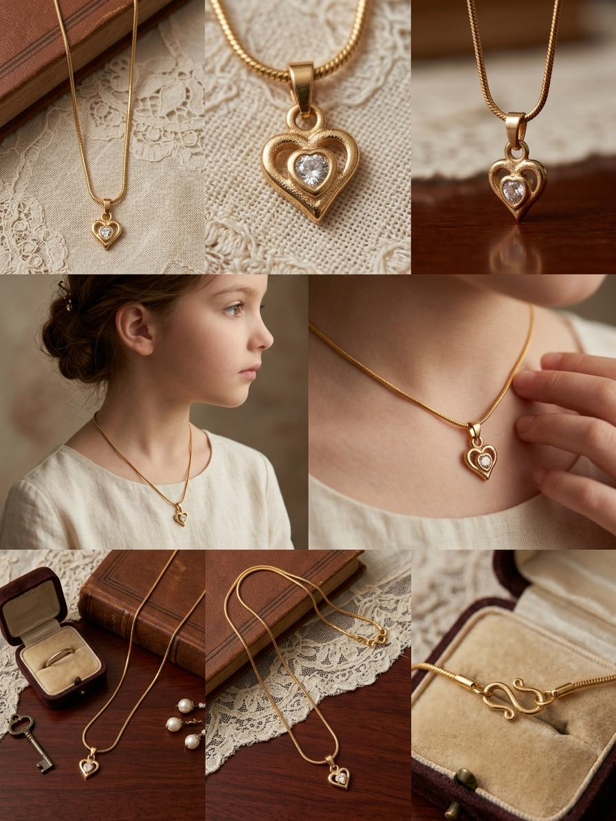 Eternal Devotion Heart Necklace