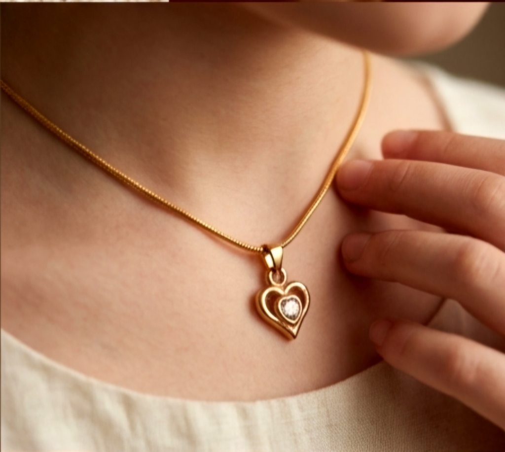 Eternal Devotion Heart Necklace